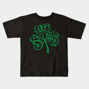 Happy St Patricks Day, St Patricks, Clover Kids T-Shirt